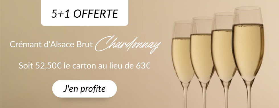 Crémant Brut Chardonnay 5+1